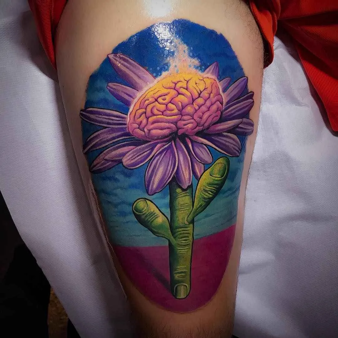 tatuista Andrea (Antikorpo) Lanzi stili colorati new school, non tradizionali, disegno di tatuaggio | tattoo artist Andrea (Antikorpo) Lanzi colour new school, neo traditional design tattoo