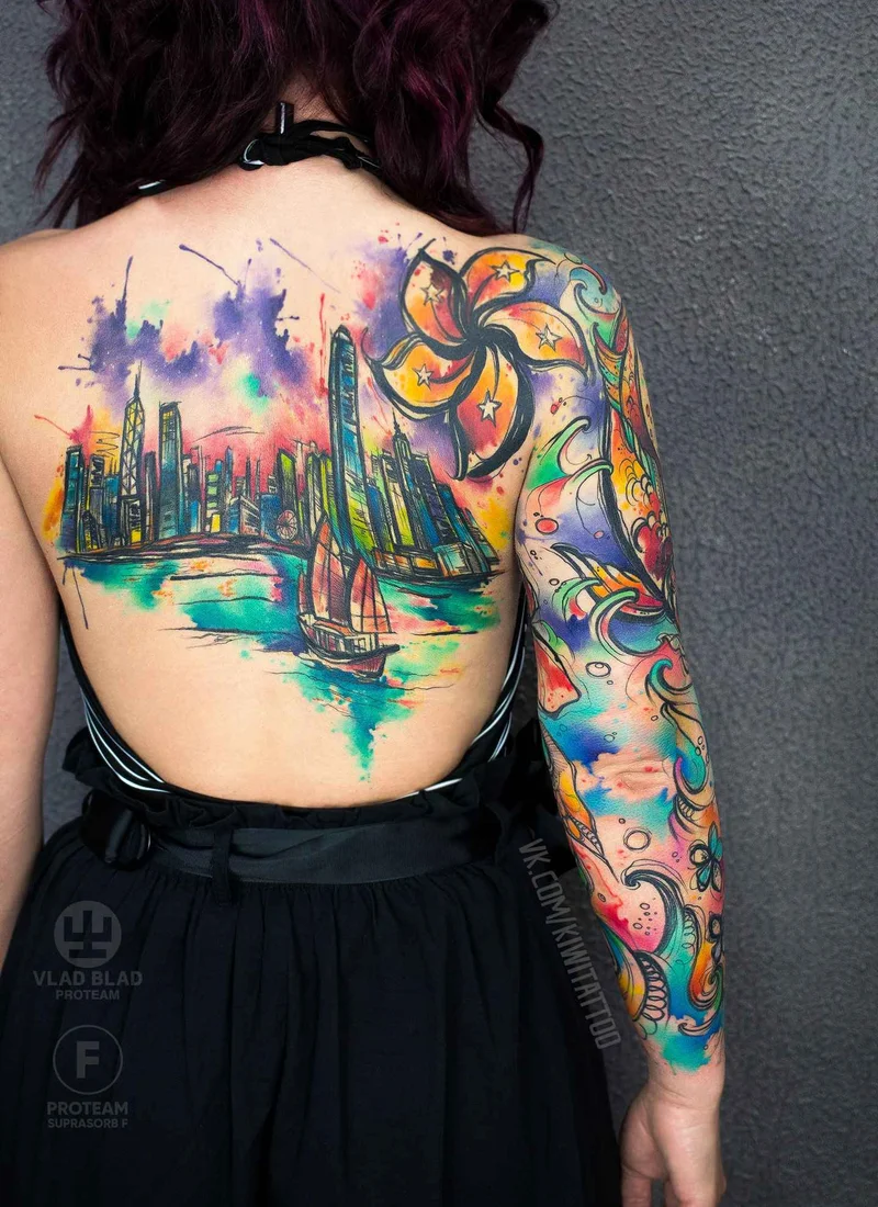 Tatuaggio veloce da Victoria KIWI Grigorieva