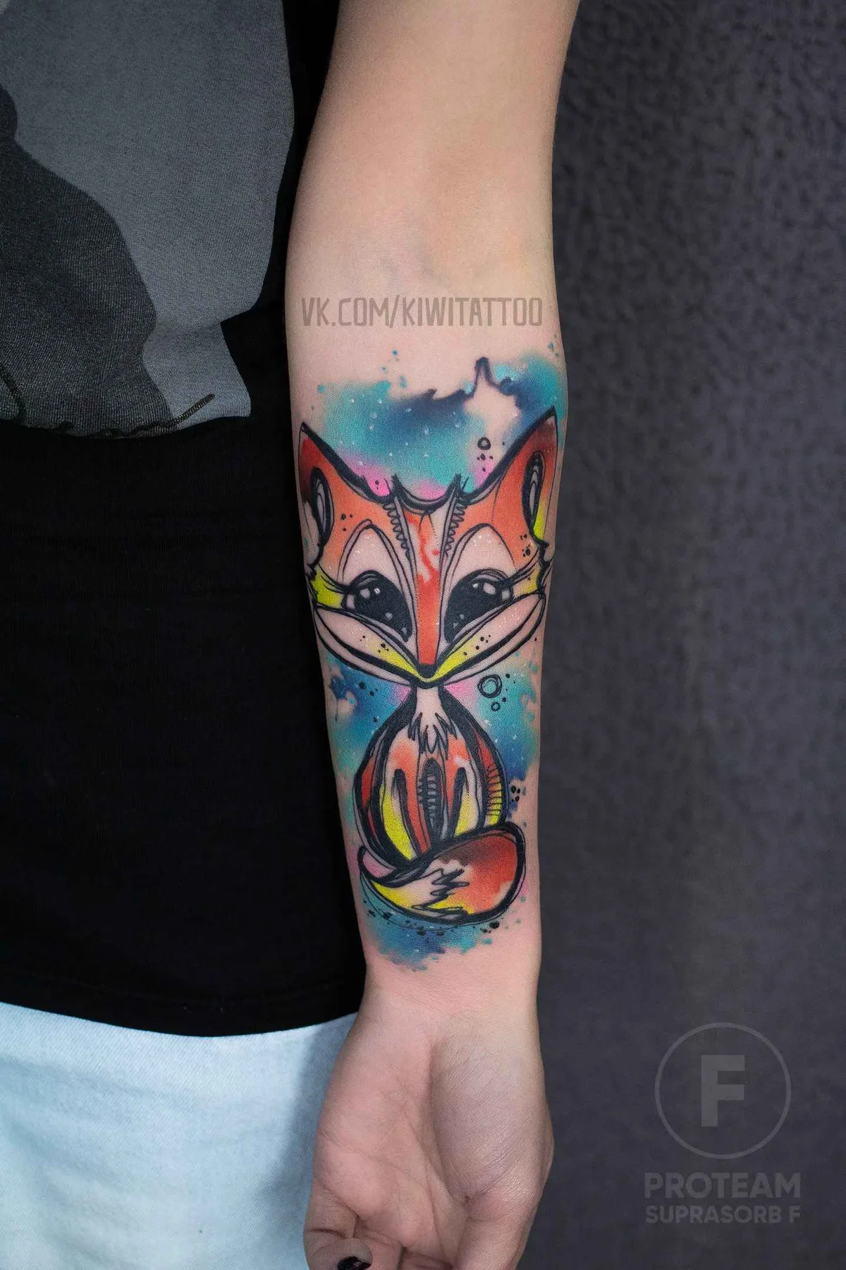 тату мастер Вика KIWI цветные скоростные скетч акварель татуировки | tattoo artist Vika KIWI colour sketch watercolor tattoo