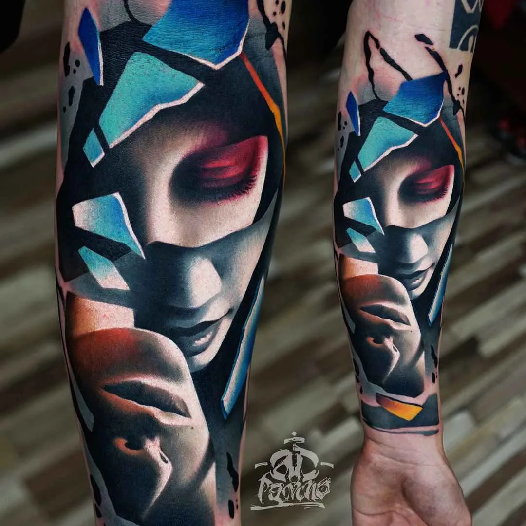 тату мастер AD Pancho цветные реализм татуировки | tattoo artist AD Pancho colour realism tattoo