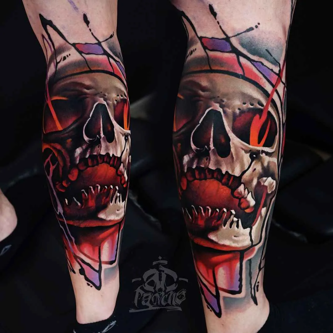 тату мастер AD Pancho цветные реализм татуировки | tattoo artist AD Pancho colour realism tattoo