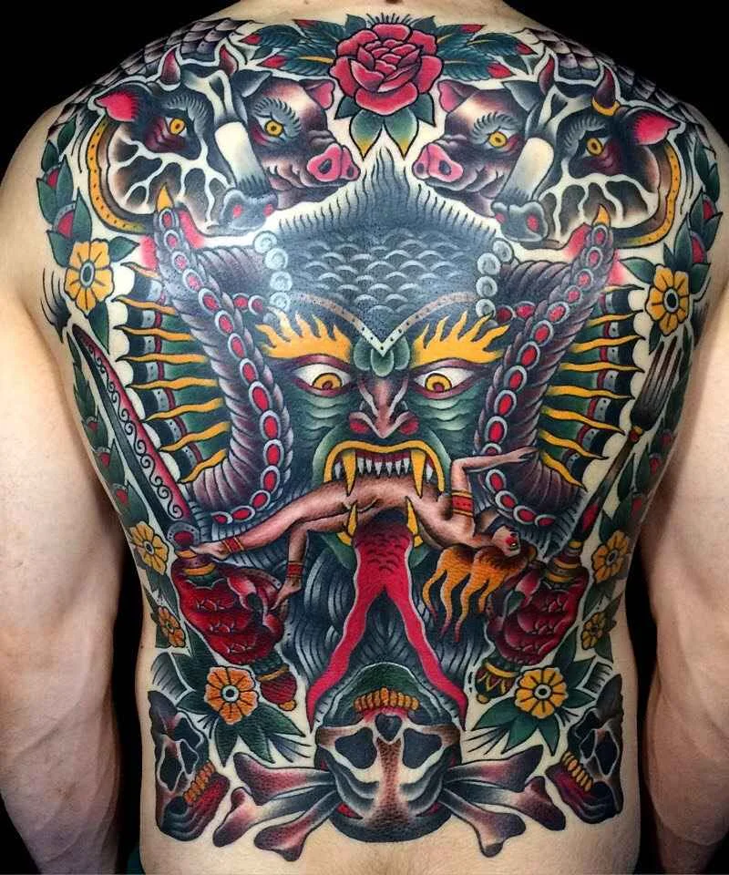 Artista de tatuagem Alexsey Tol