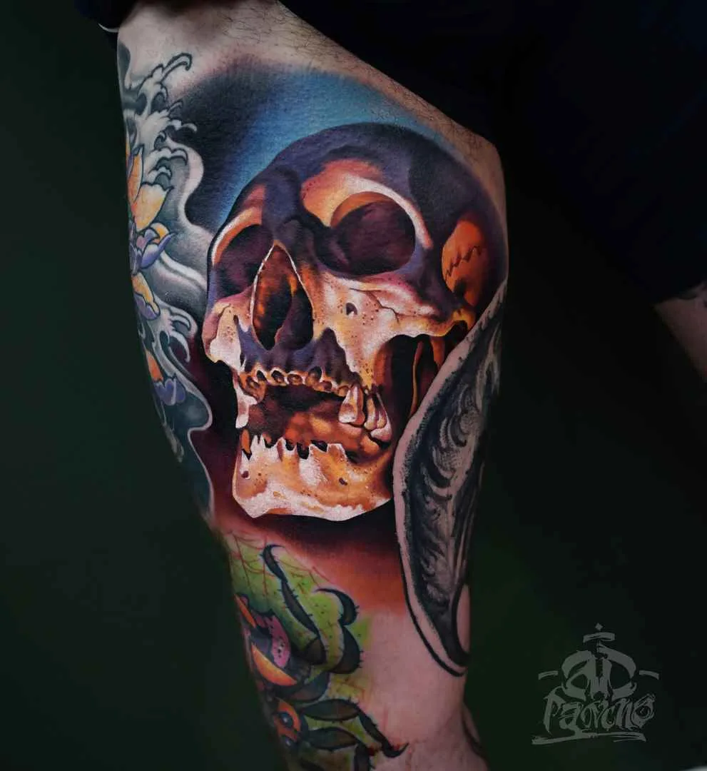 тату мастер AD Pancho цветные реализм татуировки | tattoo artist AD Pancho colour realism tattoo