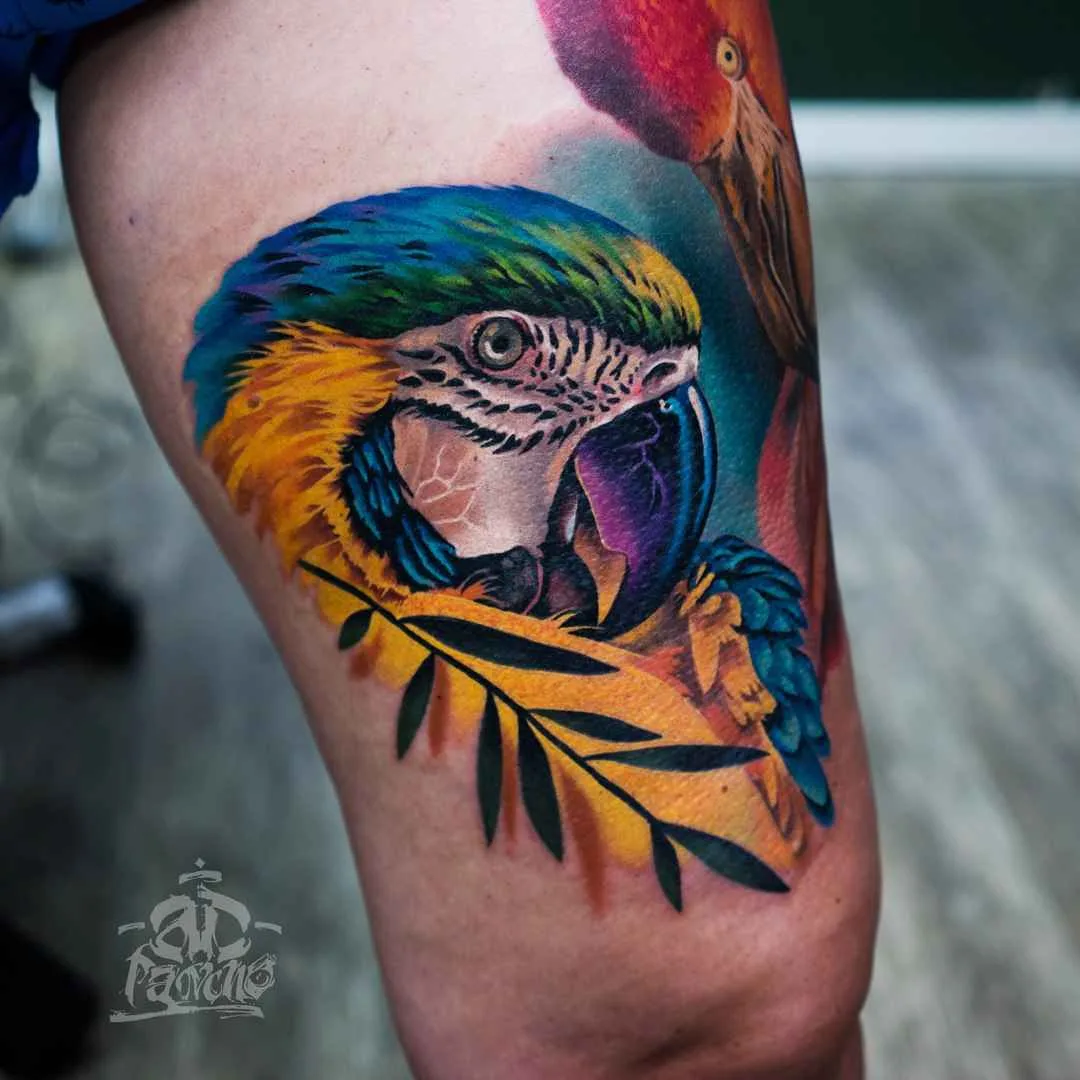 тату мастер AD Pancho цветные реализм татуировки | tattoo artist AD Pancho colour realism tattoo