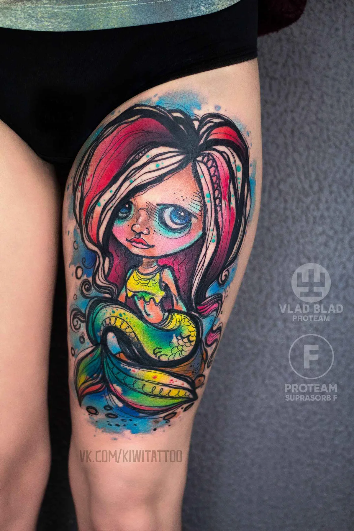 тату мастер Вика KIWI цветные скоростные скетч акварель татуировки | tattoo artist Vika KIWI colore sketch acquerello tatuaggio