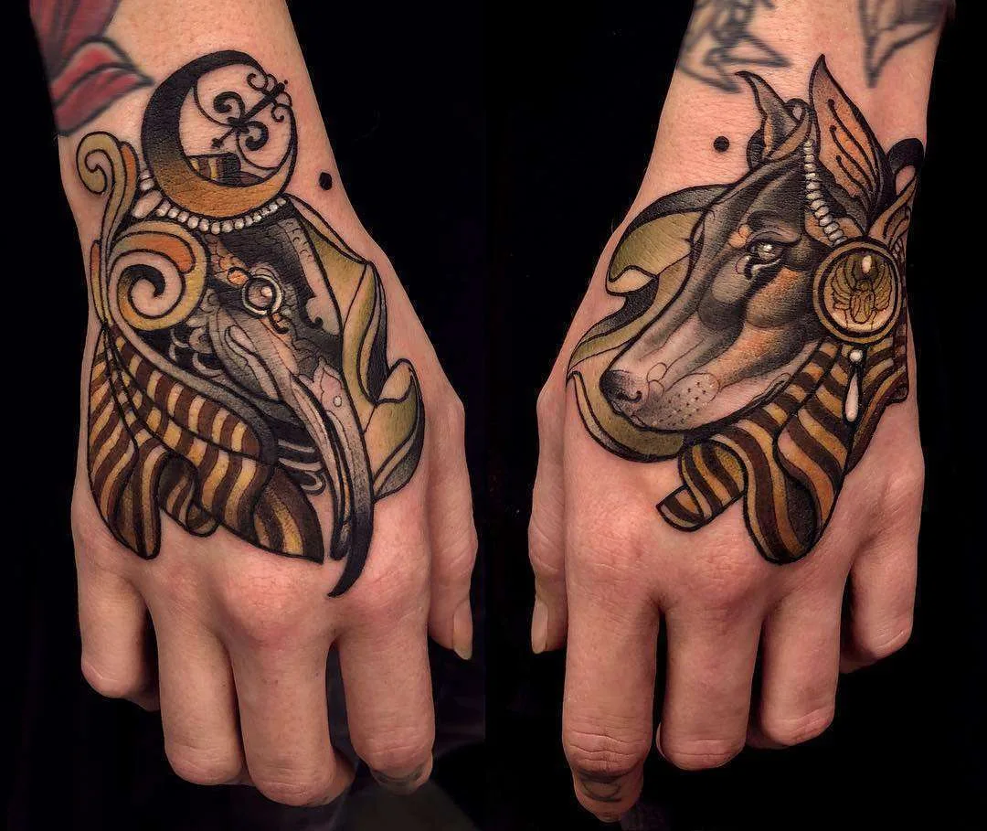 Tattoo artist Chris Green, color neo traditional tattoo | United Kingdom