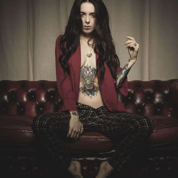 tattoo #21238 | Tattoo Model Tanya Bat
