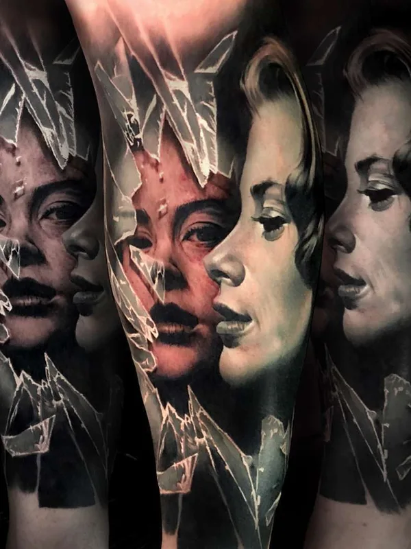 female color realism tatouage sur forearm #21285 | Artiste tatoueur Christos Zorbas