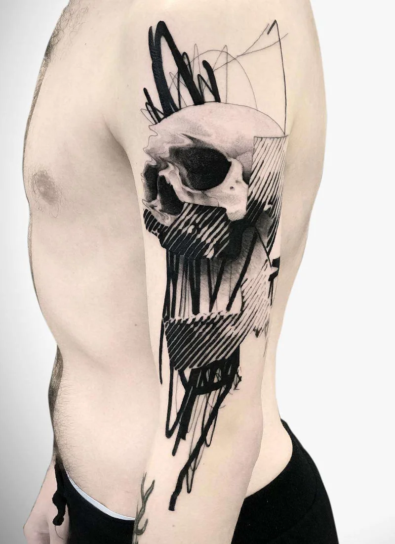 Caio Miguel's surrealistic blackwork