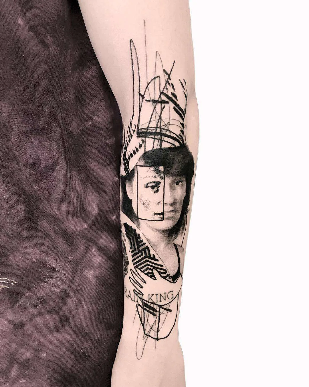 Tattoo artist Caio Miguel, black authors style surrealistic tattoo realism | Brazil