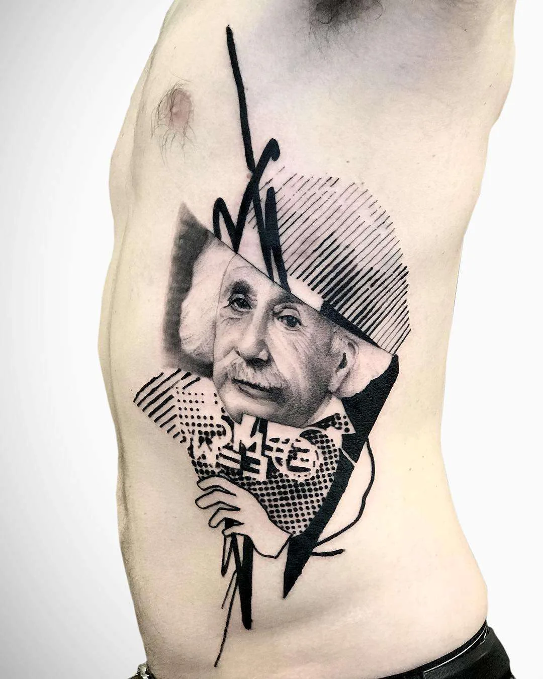 Tattoo artist Caio Miguel, black authors style surrealistic tattoo realism | Brazil