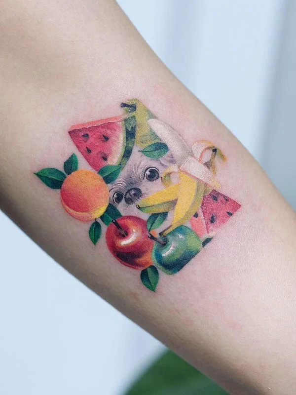 color illustrative Tatuagem em forearm #21555 | Tatuador Zihee