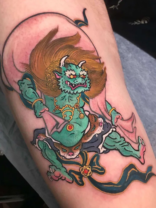 color japanese Tatuaggio su forearm #21318 | Tatuatore Jee Sayalero