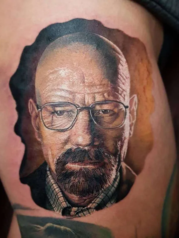 color realism tattoo auf thigh #21350 | Tätowierer Patric Grazziotin