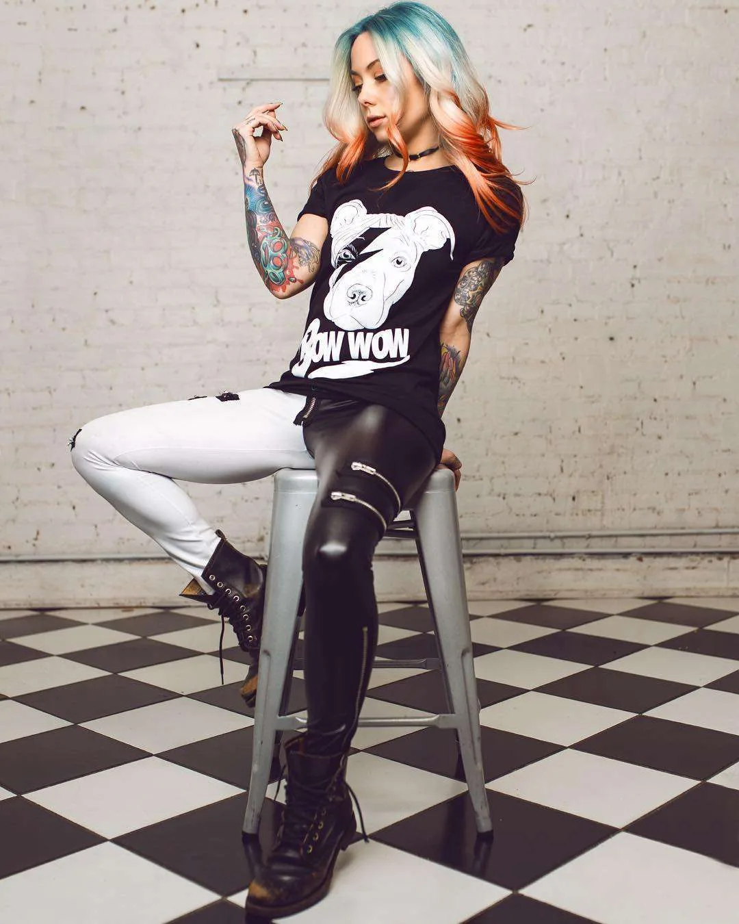 纹身艺术家和纹身电视明星Megan Massacre,色彩作者风格写实新传统纹身 | 美国