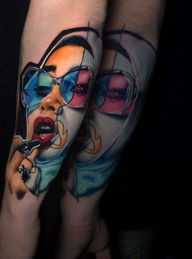 Tattoo artist Christos Zorbas
