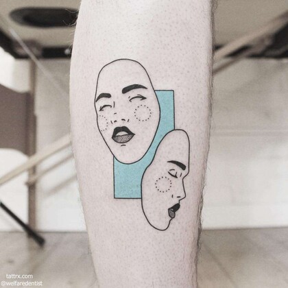 Тату эскиз #21593 Тату мастер Brendon Welfare Dentist
