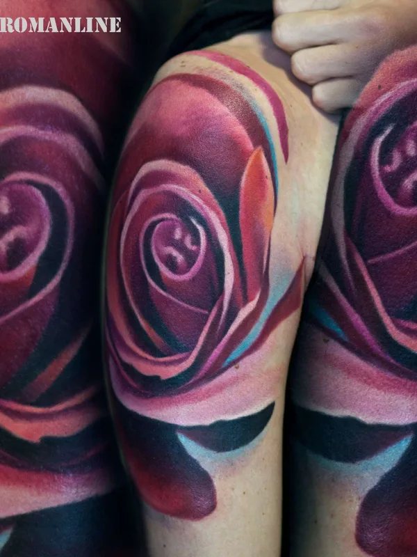 color realism татуировка на shoulder #21364 | Тату мастер Роман Ржевский