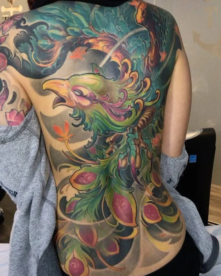 Tatuaggio artista Ande Chambers, tatuaggio neo-tradizionale e nuovo stile | Stati Uniti