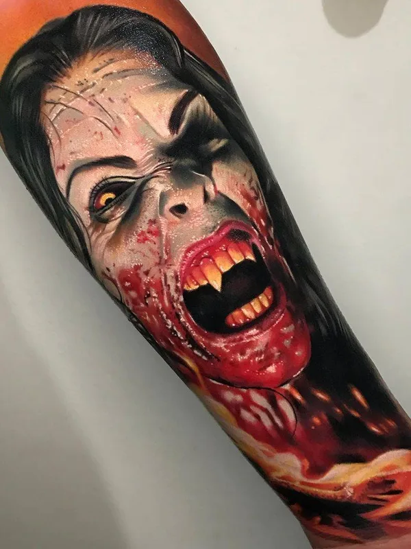color realism tattoo on forearm #31193 | Tattoo Artist Aaron Olaguivel (Omom Tattoo)