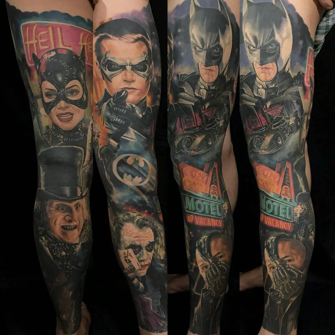 Artista de tatuagem Aaron Olaguivel (Omom Tattoo), tatuagem de portrét de cor detalhada em realismo de tatuagem | Manila, Filipinas