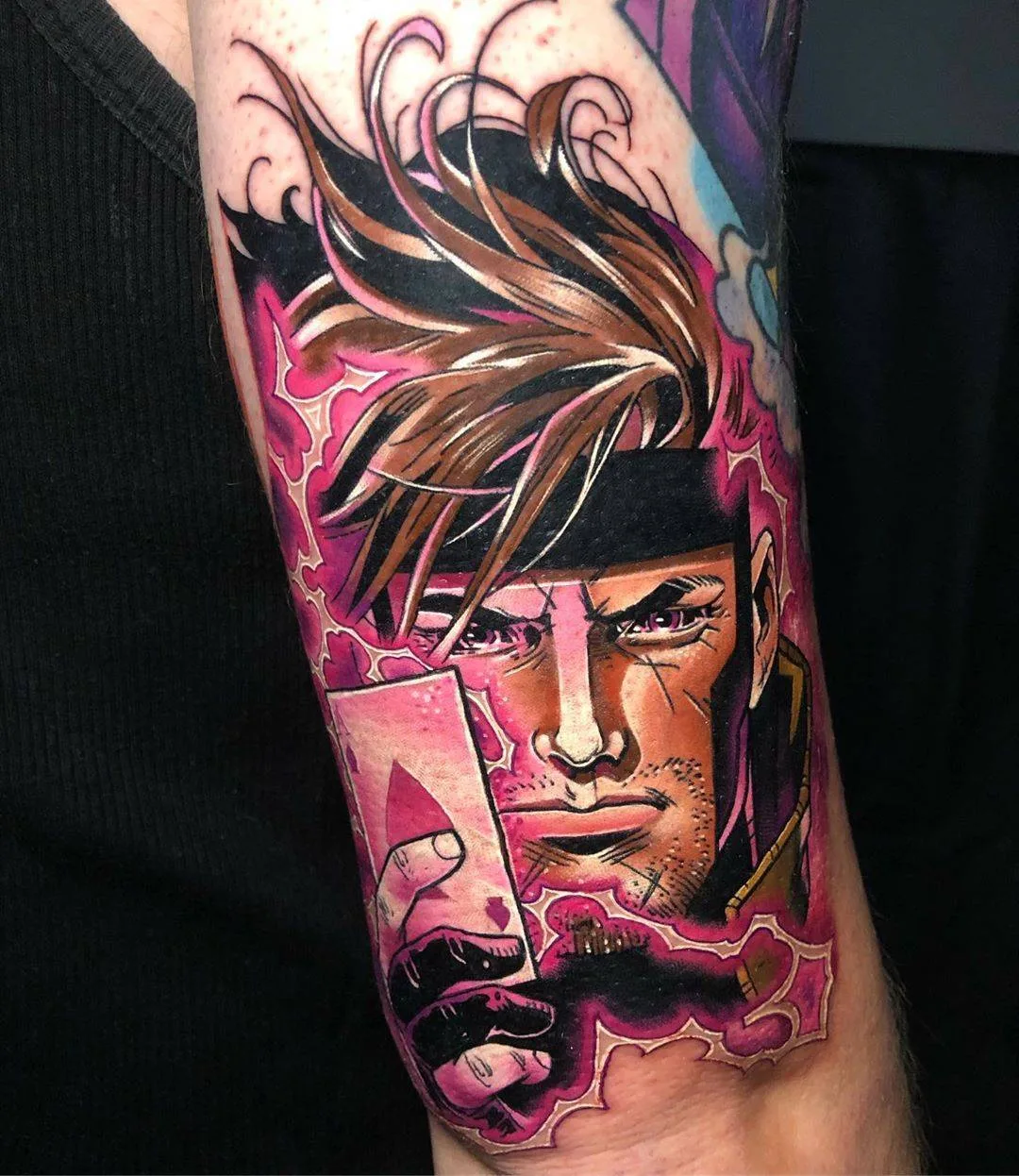 Artista de tatuagem Dane Grannon, tatuagem color new school | Reino Unido