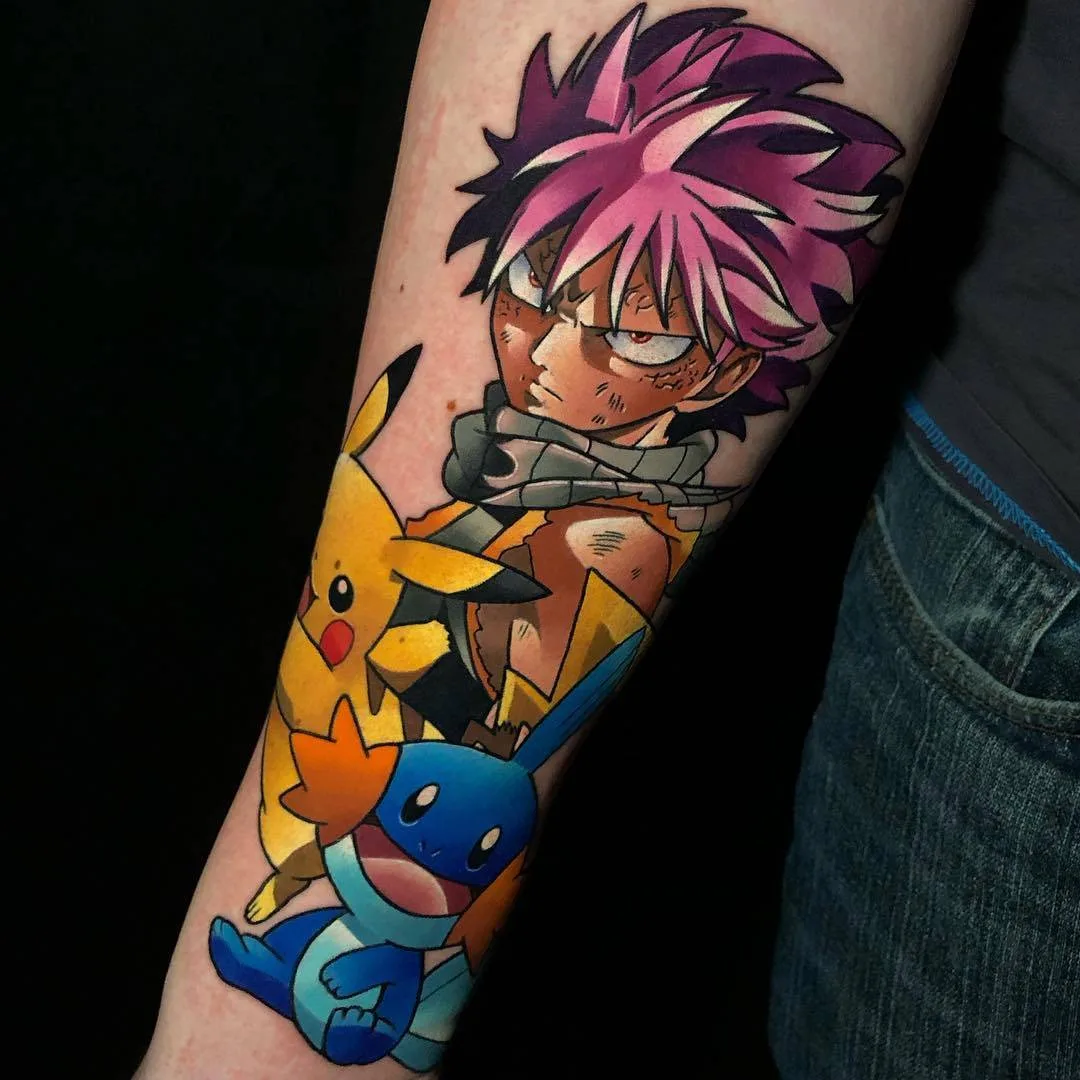Artista de tatuagem Dane Grannon, tatuagem color new school | Reino Unido