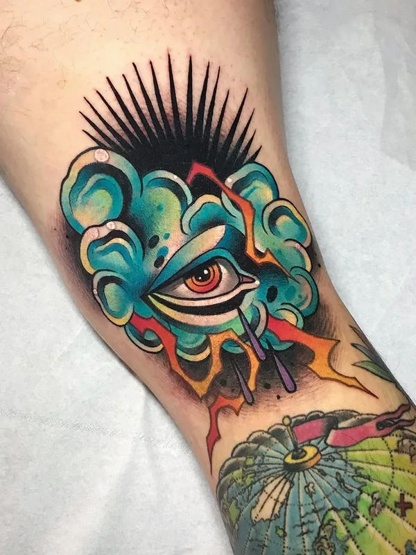 color neo traditional tatouage sur forearm #36387 | Artiste tatoueur Siemor tattooer