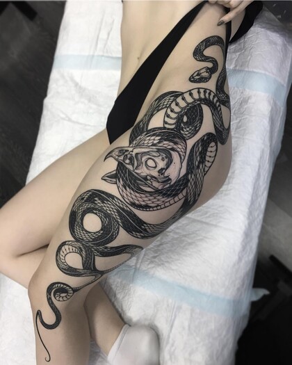 Тату эскиз #36412 Тату мастер Vladimir Pride