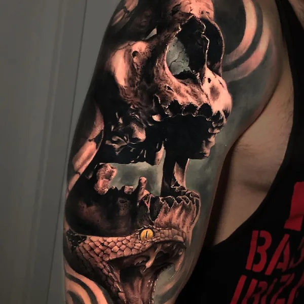Портретная tattoo by Alberto Escobar in Madrid