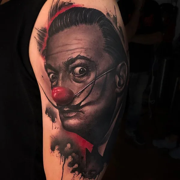 Портретная tattoo by Alberto Escobar in Madrid