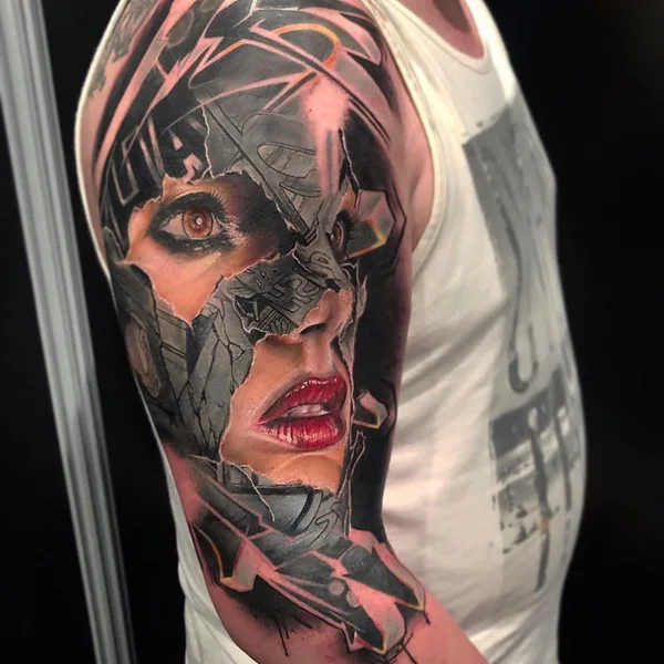 Портретная tattoo by Alberto Escobar in Madrid