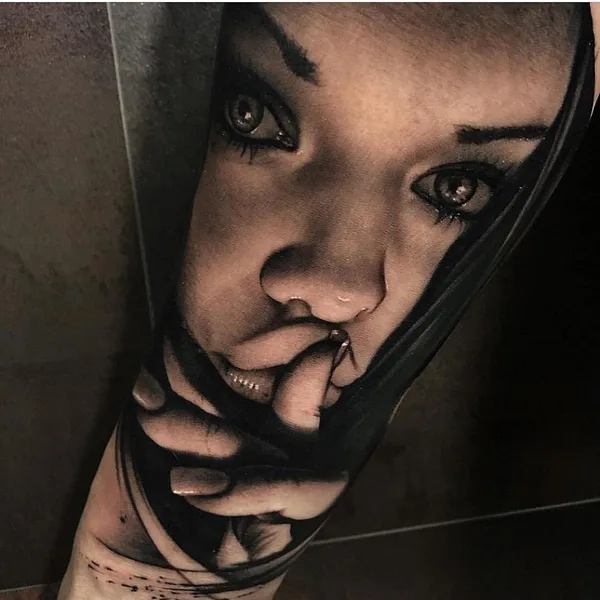 Портретная tattoo by Alberto Escobar in Madrid
