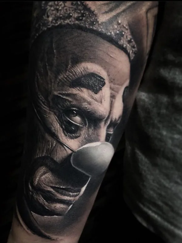 black and grey realism tattoo on forearm #36434 | Tattoo Artist Alberto Escobar