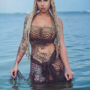 🔥 Горячие фото, портфолио модели  #36562 Тату модель Jennifer Figueroa