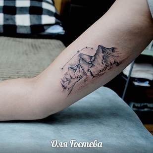 татуировка #36585 | Тату мастер Оля Гостева © ® Tattoo