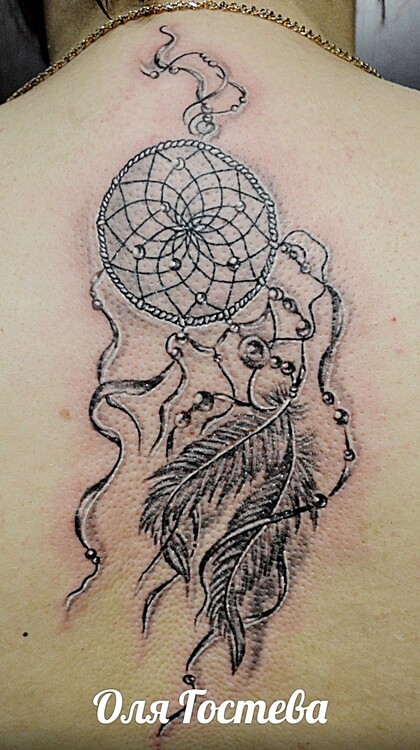 Тату эскиз #36587 Тату мастер Оля Гостева © ® Tattoo 