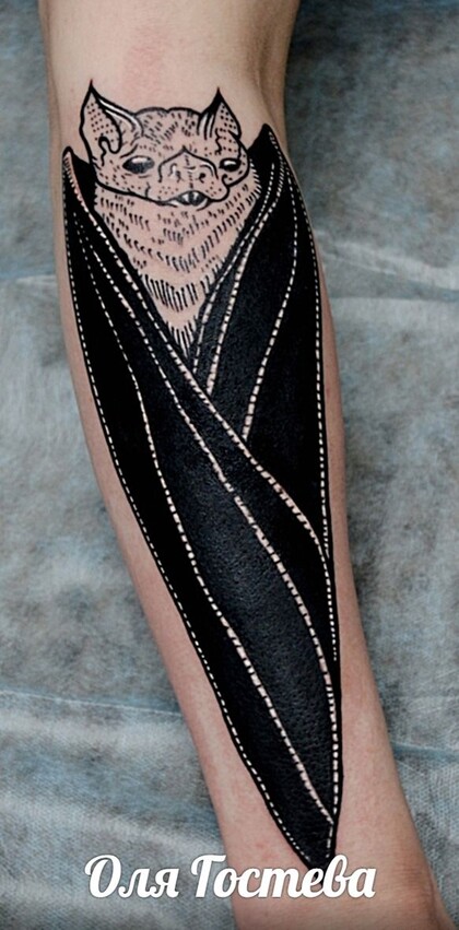 Тату эскиз #36615 Тату мастер Olya Gosteva © ® Tattoo 