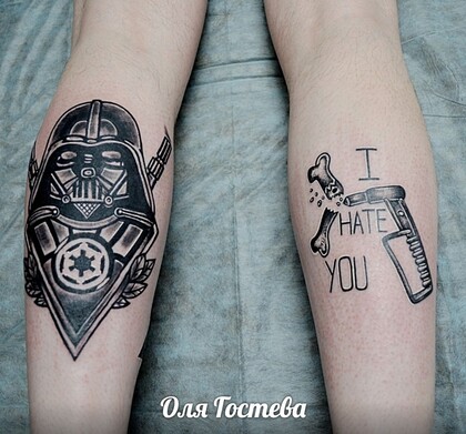 Тату эскиз #36701 Тату мастер Olya Gosteva © ® Tattoo 