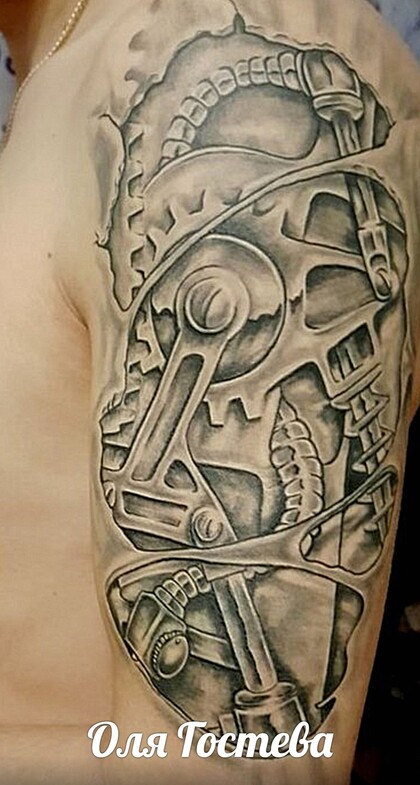 Тату эскиз #36591 Тату мастер Olya Gosteva © ® Tattoo 