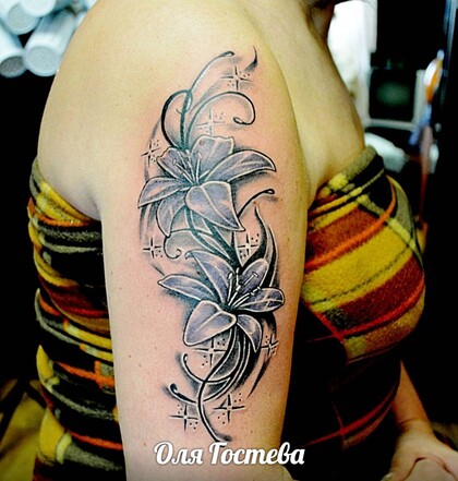 Тату эскиз #36678 Тату мастер Olya Gosteva © ® Tattoo 