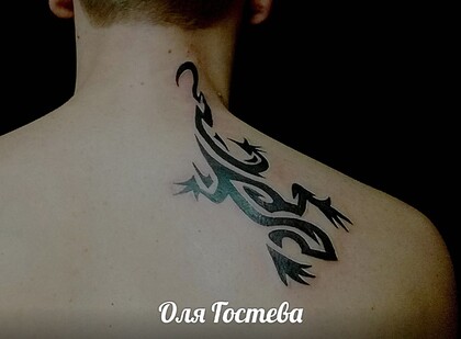 Тату эскиз #36629 Тату мастер Olya Gosteva © ® Tattoo 