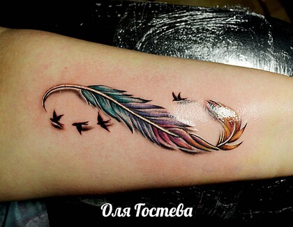 Тату эскиз #36605 Тату мастер Olya Gosteva © ® Tattoo 