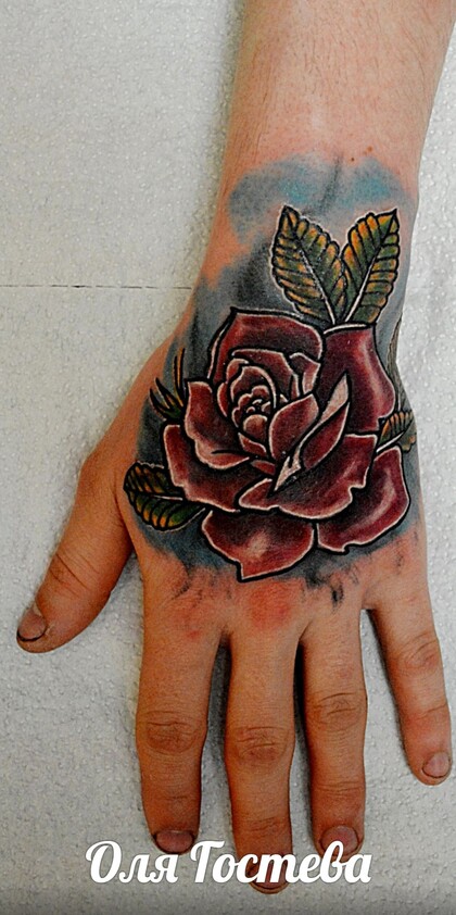 Тату эскиз #36593 Тату мастер Olya Gosteva © ® Tattoo 