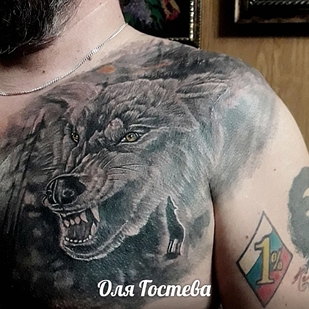 татуировка #36702 | Тату мастер Оля Гостева © ® Tattoo