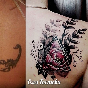 татуировка #36740 | Тату мастер Оля Гостева © ® Tattoo