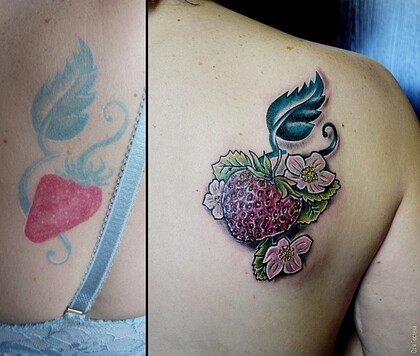 Тату эскиз #36791 Тату мастер Olya Gosteva © ® Tattoo 