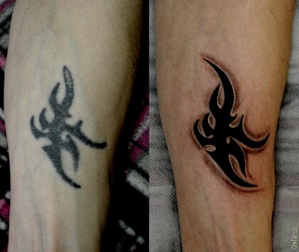 Тату эскиз #36774 Тату мастер Olya Gosteva © ® Tattoo 