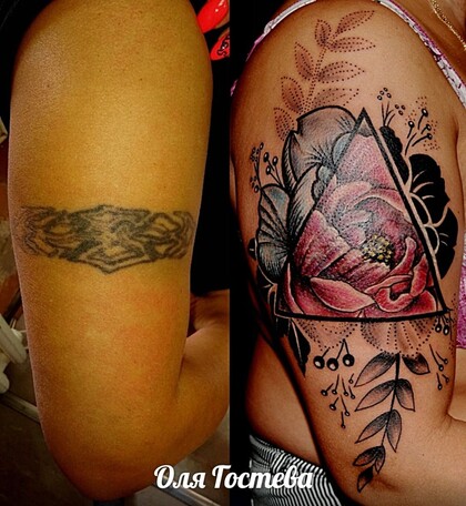 Тату эскиз #36732 Тату мастер Olya Gosteva © ® Tattoo 
