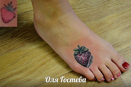 Тату эскиз #36790 Тату мастер Olya Gosteva © ® Tattoo 